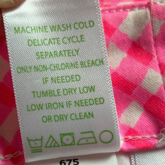 Lilly Pulitzer Women’s 4 Arabeth Shorts in Love Pink Passion, Lilly Pulitzer - Picture 7 of 8